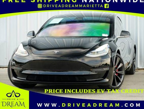TESLA MODEL 3 2020 5YJ3E1EC7LF623550 image